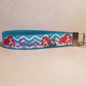 Ariel Little Mermaid Handcrafted Key Fob